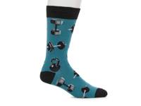 Do You Lift Bro Men's Crew Socks Blue view