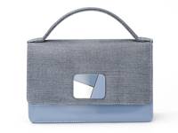 Sally Satchel Blue view