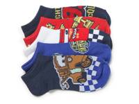 Disney Cars Kids' No Show Socks - 5 Pack Multicolor view