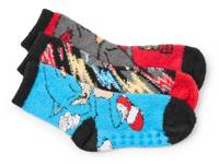 Sonic The Hedgehog Cozy Kids' Socks - 3 Pack Multicolor view