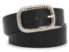 Bling Buckle Women's Belt Black view