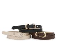 3-For-1 Neutral Women's Belts - 3 Pack Mutlicolor view