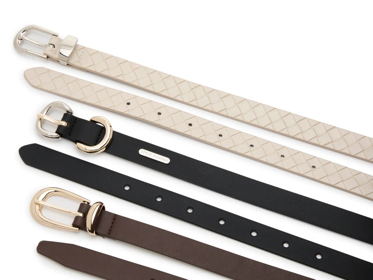 3-For-1 Neutral Women's Belts - 3 Pack