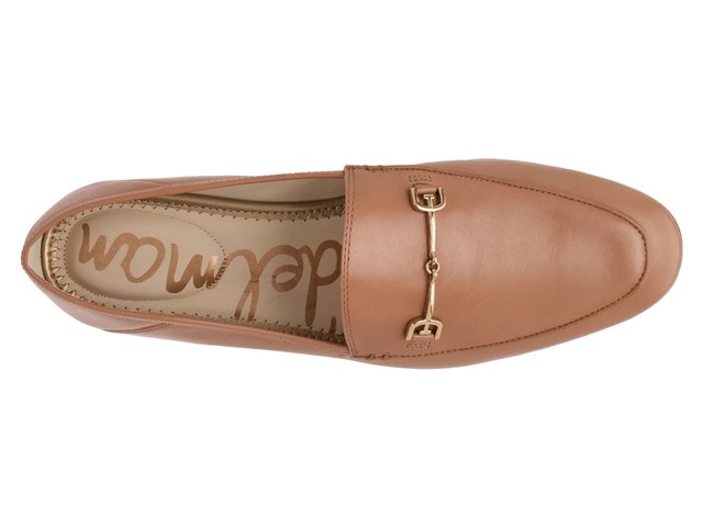 Sam Edelman Women\'s  Brown Leather Loafers with Cream Shearling Sam Edelman Shearling Loafer Womens 8M Brown Suede Linnie  main image 2