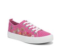 Vivid Sneaker - Women's White/Pink/Multicolor Floral Embroidery view