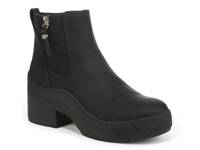 Time Off Up Platform Bootie Black view