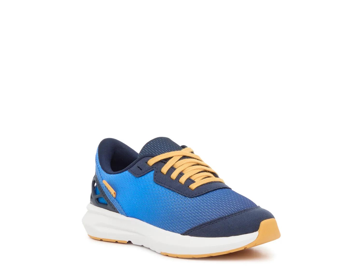Kizik Athens Deep Sea Kids Athletic Sneaker - Unisex Slip-On Low Top M Width