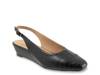 Dea Wedge Pump Black Croc Print view