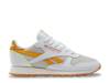 Classic Leather Sneaker - Women's White/Yellow view