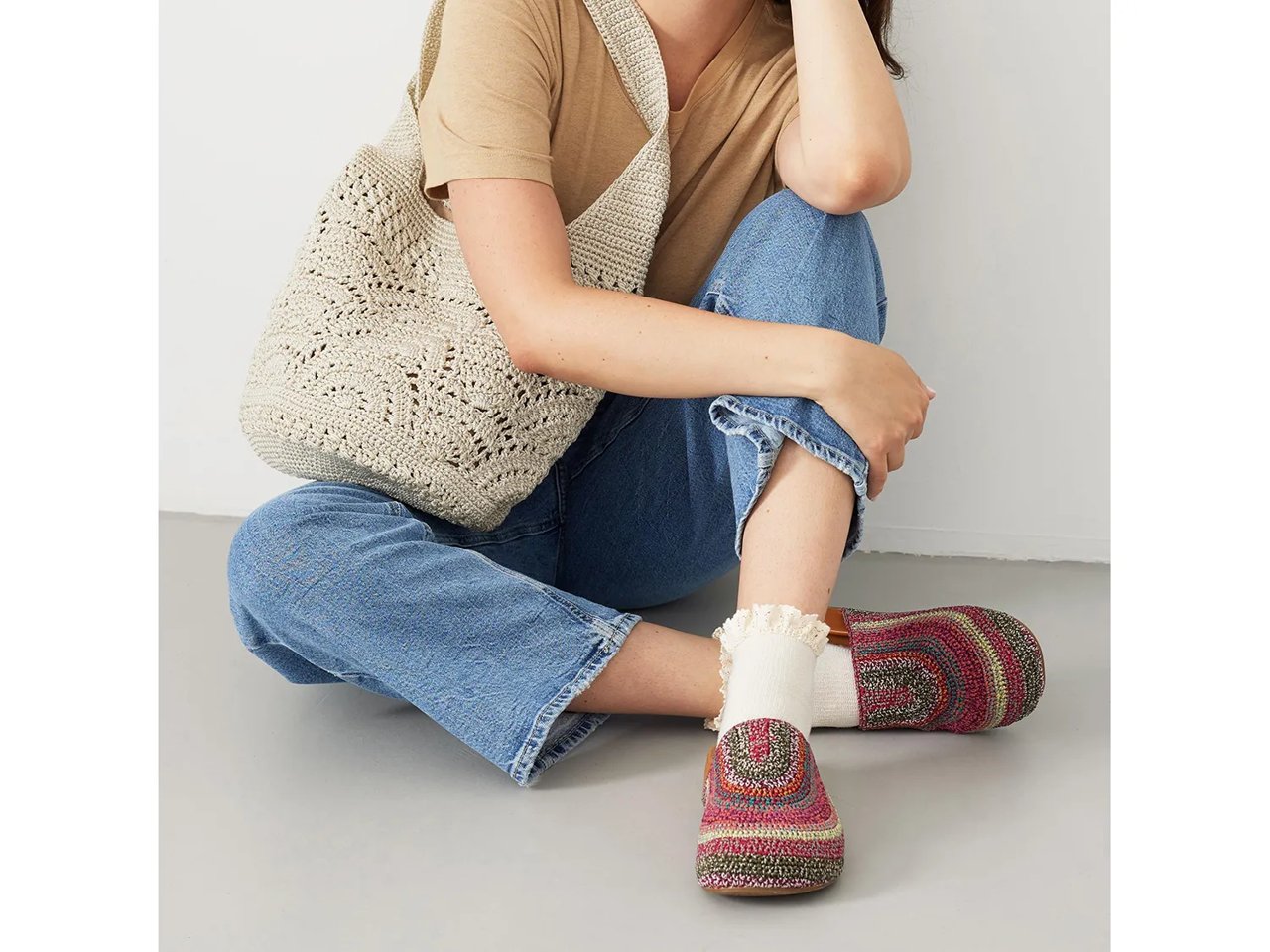 Bolinas Crochet Clog