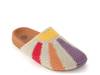 Bolinas Crochet Clog Multicolor Stripe Print view