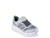 S-Lights Glide-Step Light-Up Sneaker - Kids' Grey/Green view