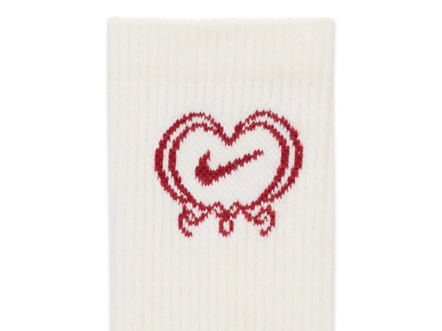 Valentine's Day Cushioned Women's Crew Socks