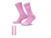 Valentine's Day Cushioned Women's Crew Socks Bright Pink view