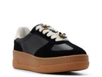 Deevale Platform Sneaker Black view