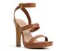 Kardy Platform Sandal Dark Brown view
