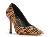 Stessy 3.0 Pump Tan Animal Print Calf Hair view