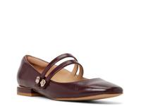 Maryam Mary Jane Flat Bordeaux view