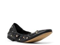 Lottie Ballet Flat Black view