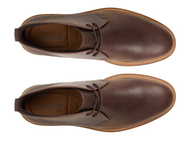 Aldo Jefrey Chukka Boots Mens Size 12 Brown Suede Lace Up Casual Shoes NEW Jefrey – Men Dark brown Chukka boot - ALDO main image 4