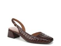 Jayla Pump Brown Croc Print Leather view