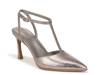 Astrid Pump Warm Silver Leather view