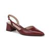 Mila Pump Cranberry Leather view