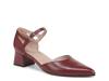 Maddox Pump Cranberry Red Leather view