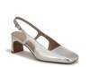 Carmen Pump Silver Leather view