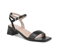 Hana Sandal Black Leather view