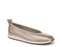 Carla Sport Ballet Flat Warm Silver Leather view