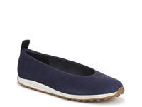 Carla Sport Ballet Flat Dark Blue Suede view