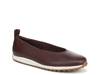 Carla Sport Ballet Flat Wine Red Leather view