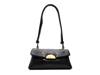 Selene Leather Shoulder Bag Black view