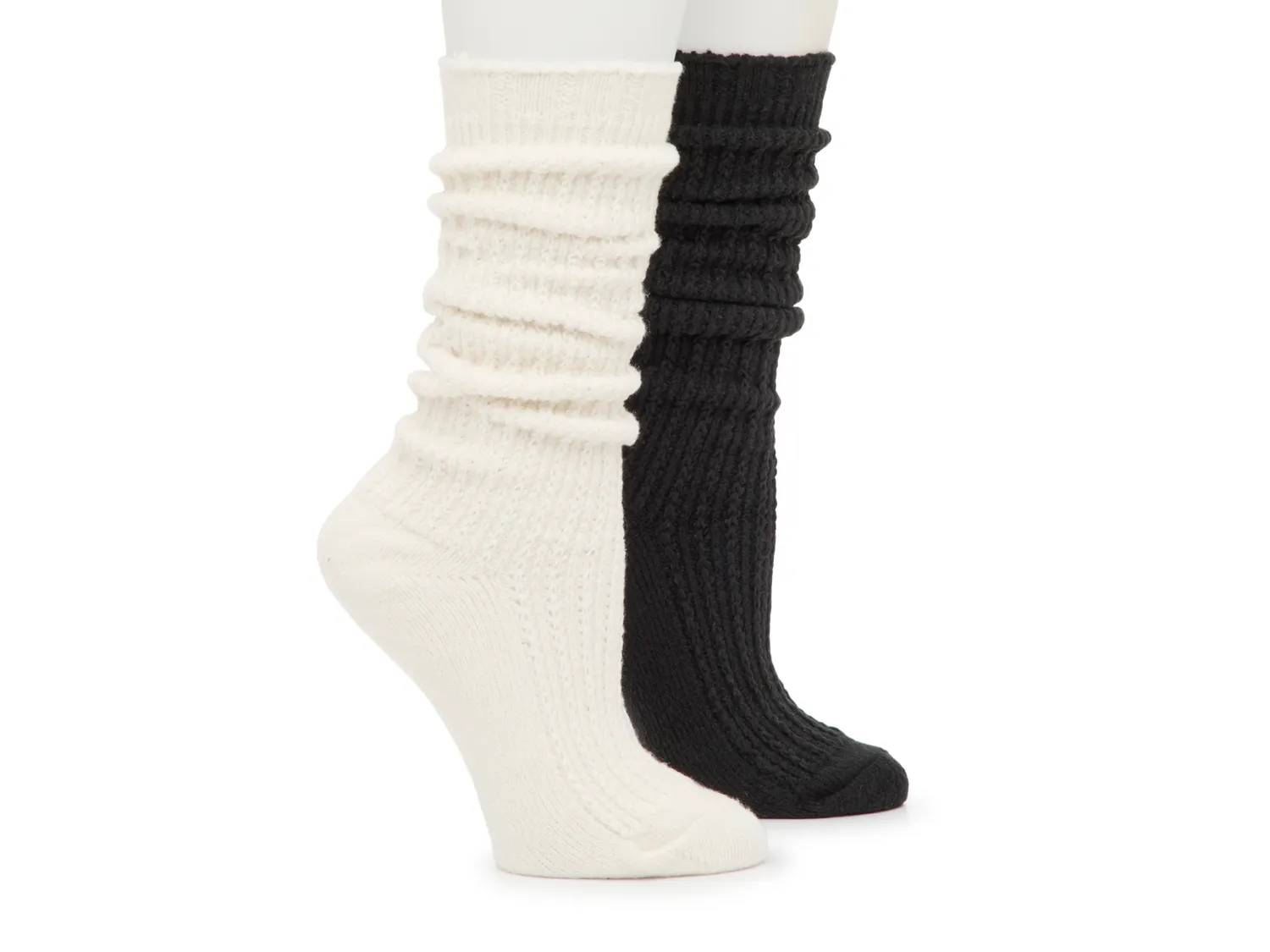 Chunky Slouch Women's Crew Socks - 2pk