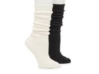 Chunky Slouch Women's Crew Socks - 2pk White view