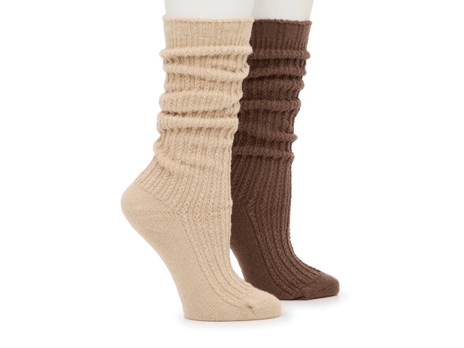 Chunky Slouch Women's Crew Socks - 2pk