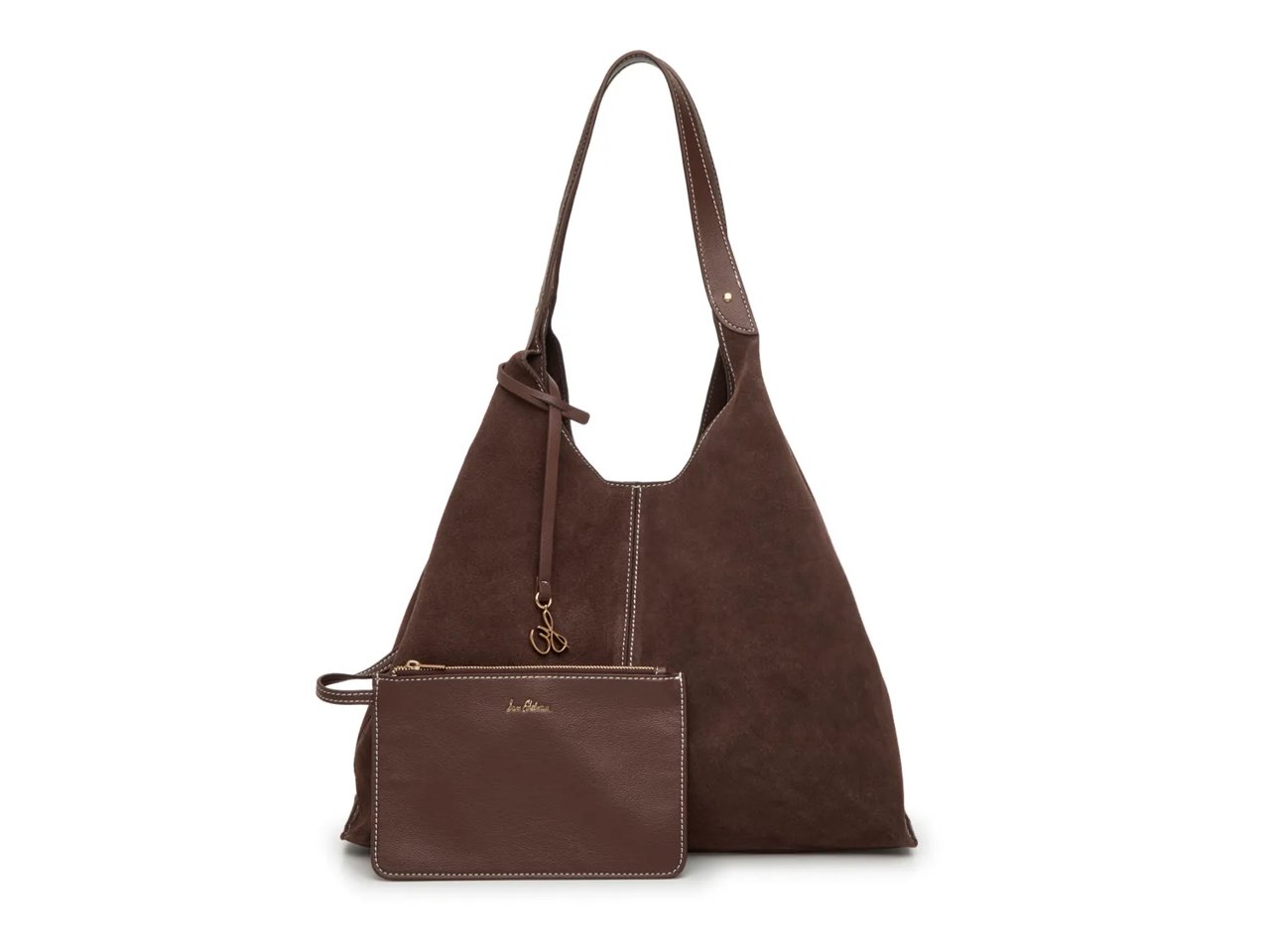 Charlie Suede Hobo Bag