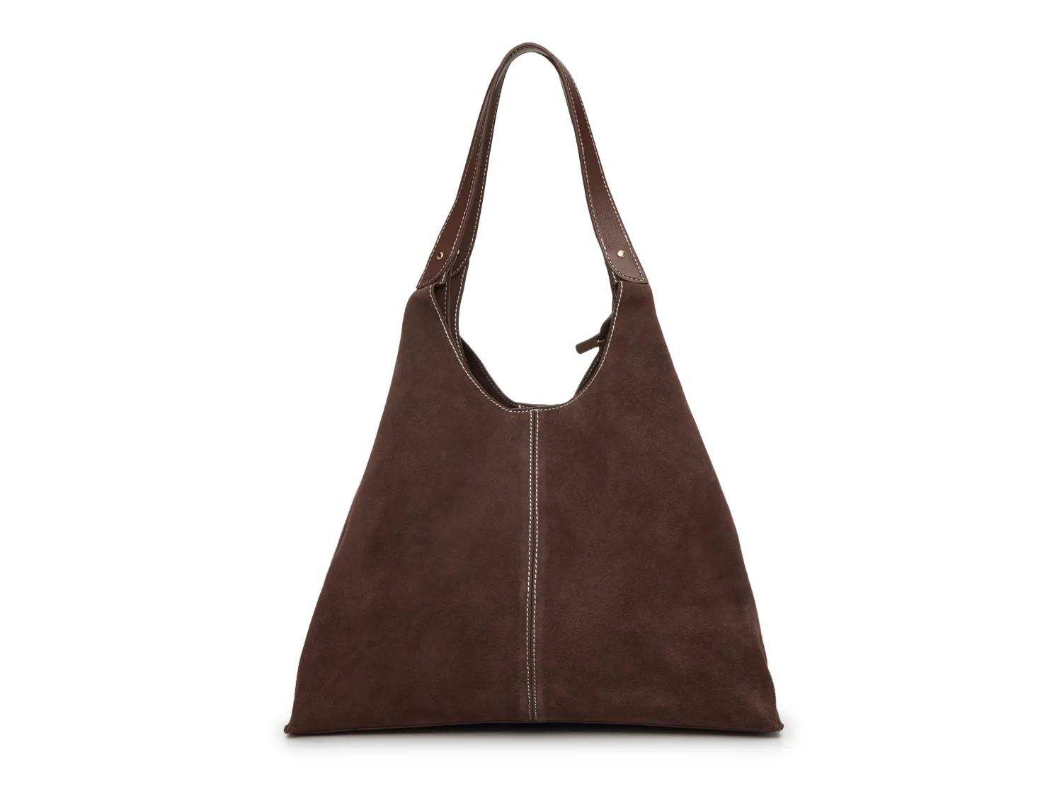 Charlie Suede Hobo Bag