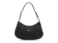 Marlita Leather Shoulder Bag Black view