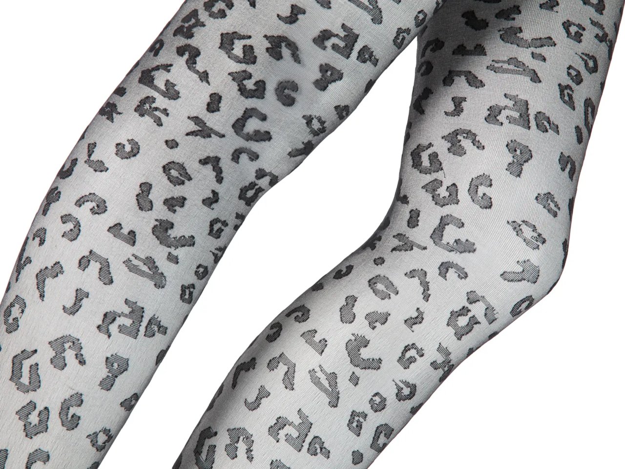 Sheer Leopard Tights