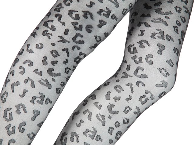 Sheer Leopard Tights