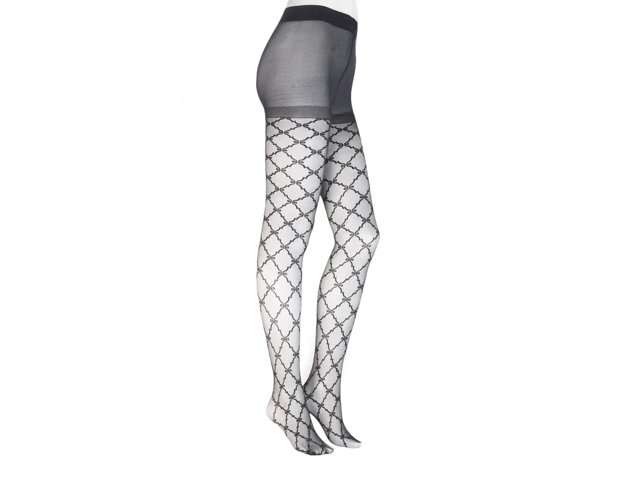 Bow Lattice Sheer Tights