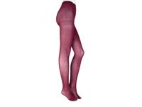 Semi Sheer Women's Tights Burgundy view