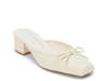 Geneva Mule Ivory Croc Print Synthetic view
