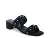 Venus Sandal Black Fabric view