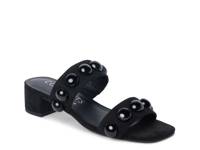 Venus Sandal Black Fabric view