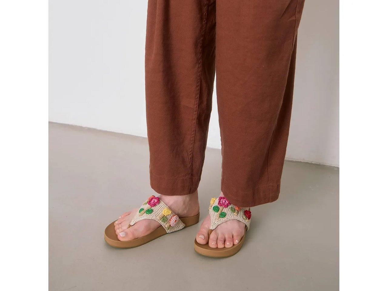 Everly Crochet Sandal