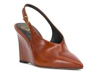 Meristi Wedge Pump Tan Leather view