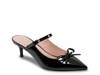 Amoss Mary Jane Mule Black view